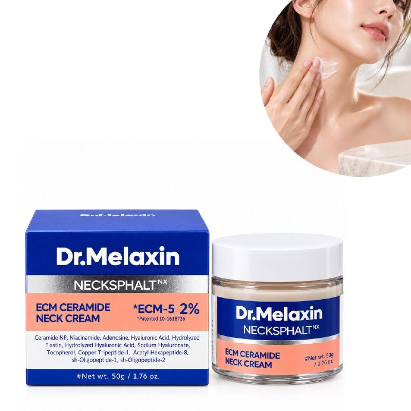 CREMA REAFIRMANTE E HIDRATANTE PARA EL CUELLO NECKSPHALT NX DR.MELAXIN 50G