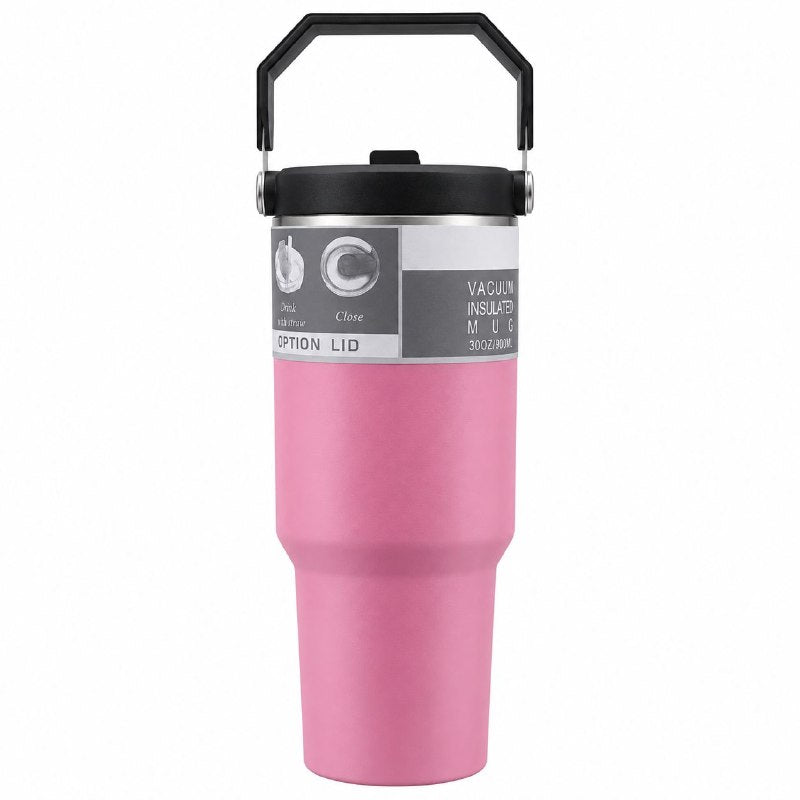 VASO TERMICO CON ASA Y TAPA 30OZ