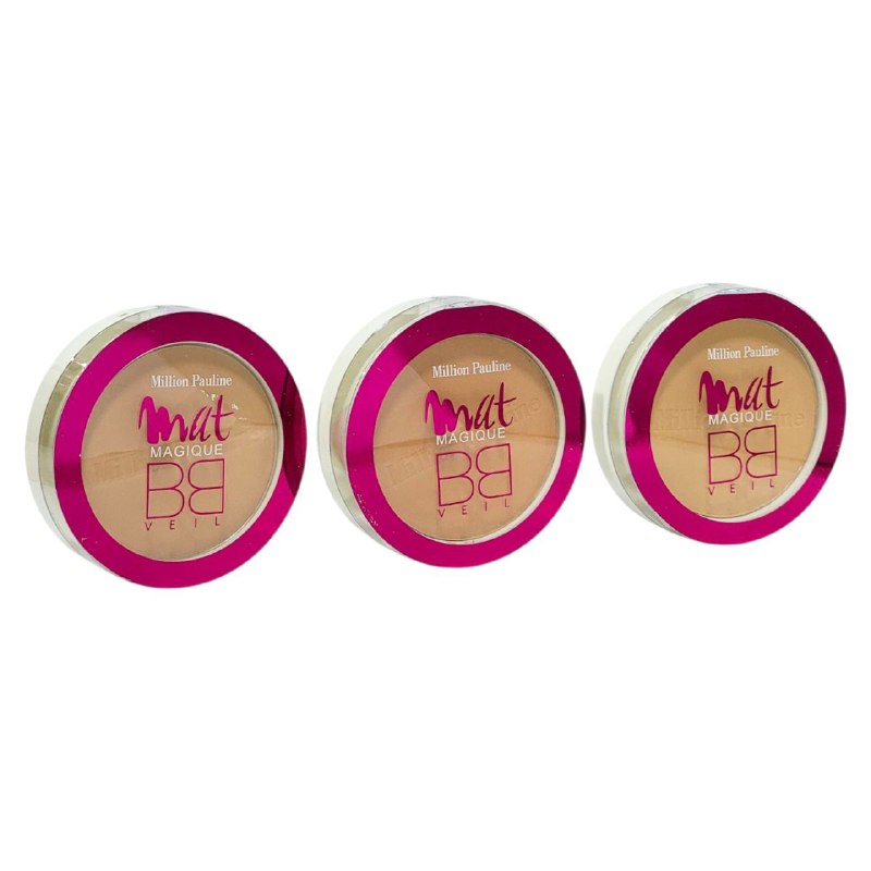 POLVOS DE MAQUILLAJE COMPACTO DE LARGA DURACION MILLION PAULINE (DUPE DE LOREAL)