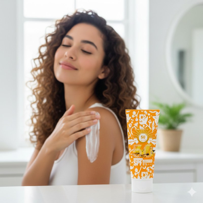 PROTECTOR SOLAR EN CREMA SPF50 HIDRATANTE DESERT FLOWER HGZRLY 150ML (DUPE LATTAFA YARA TOUS)