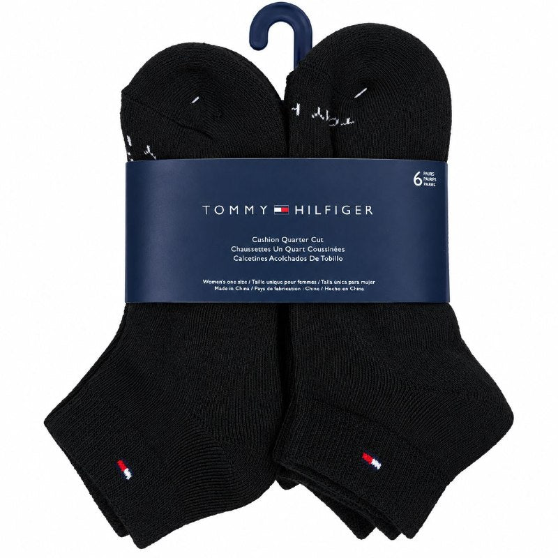 CALCETA TOBILLERA TOMMY HILFIGER PARA MUJER 6 PARES TALLA ÚNICA