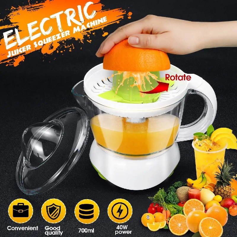 MAQUINA EXTRACTOR DE JUGO, EXPRIMIDOR DE CITRICOS, WK-725, 45W, 700ML SOKANY