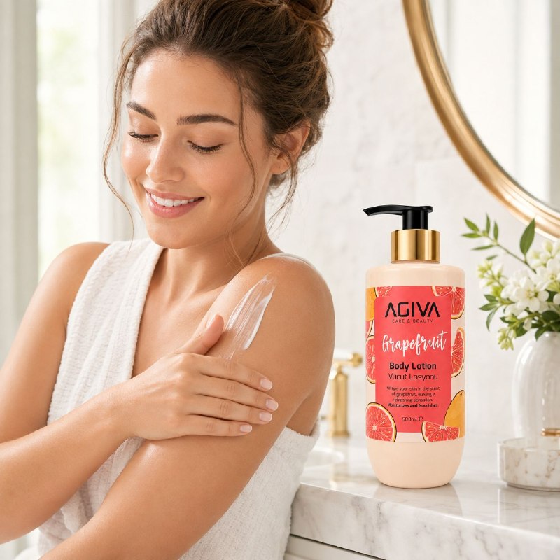 CREMA CORPORAL HIDRATANTE Y NUTRITIVA DIARIA CON AORMA A TORONJA AGIVA 500ML
