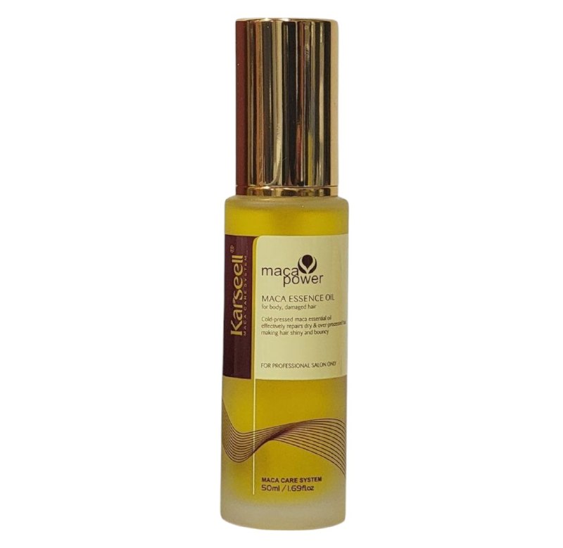 ACEITE PARA EL CABELLO RECONSTRUCTOR Y REVITALIZANTE DE ESENCIA DE MACA KARSEELL 50ML