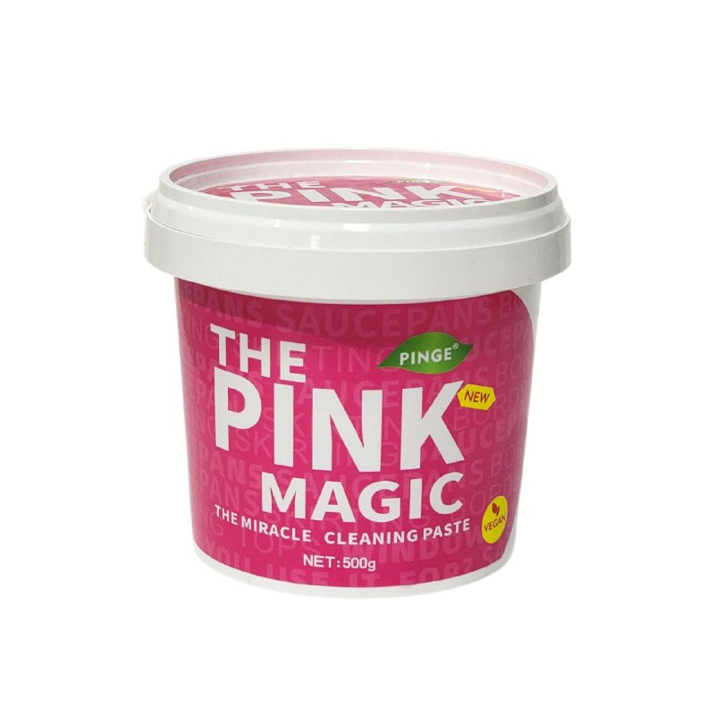 PASTA LIMPIADORA MILAGROSA DUPE DE THE PINK STUFF GARANTIZA LIMPIEZA PROFUNDA  MULTIUSO THE PINK MAGIC 500G