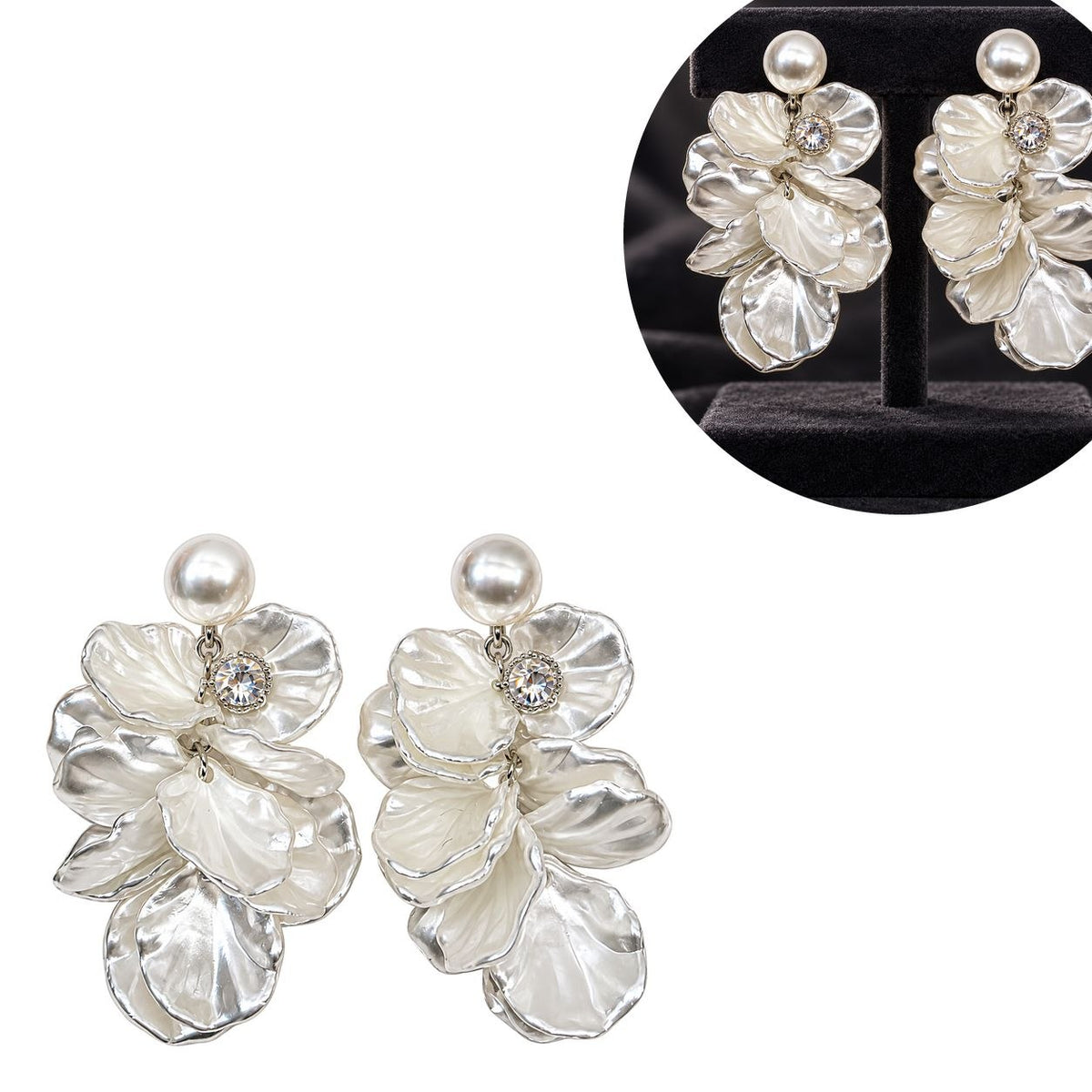 ARITOS DE ENCHAPE PARA DAMA 2CM