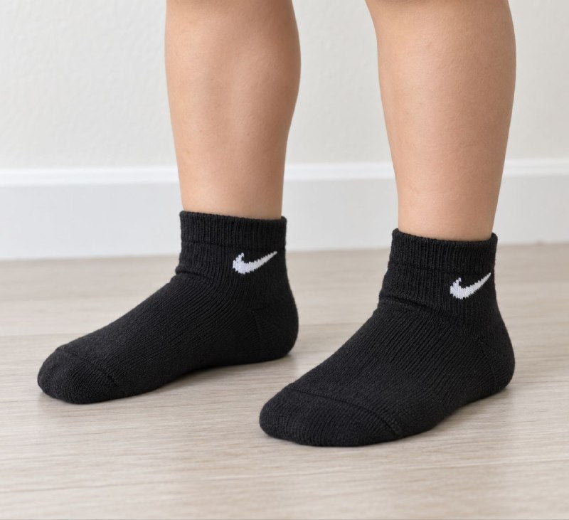 CALCETA TOBILLERA ORIGINAL NIKE PARA NIÑO 6 PARES
