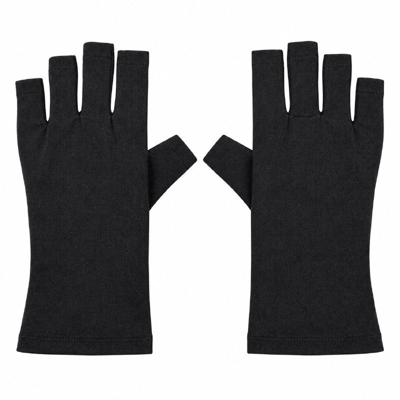 GUANTES DE PROTECCION UV UPF50 PARA MANICURA PROTEGEN DE LA RADIACION UV DE LAS LAMPARAS DE UÑAS