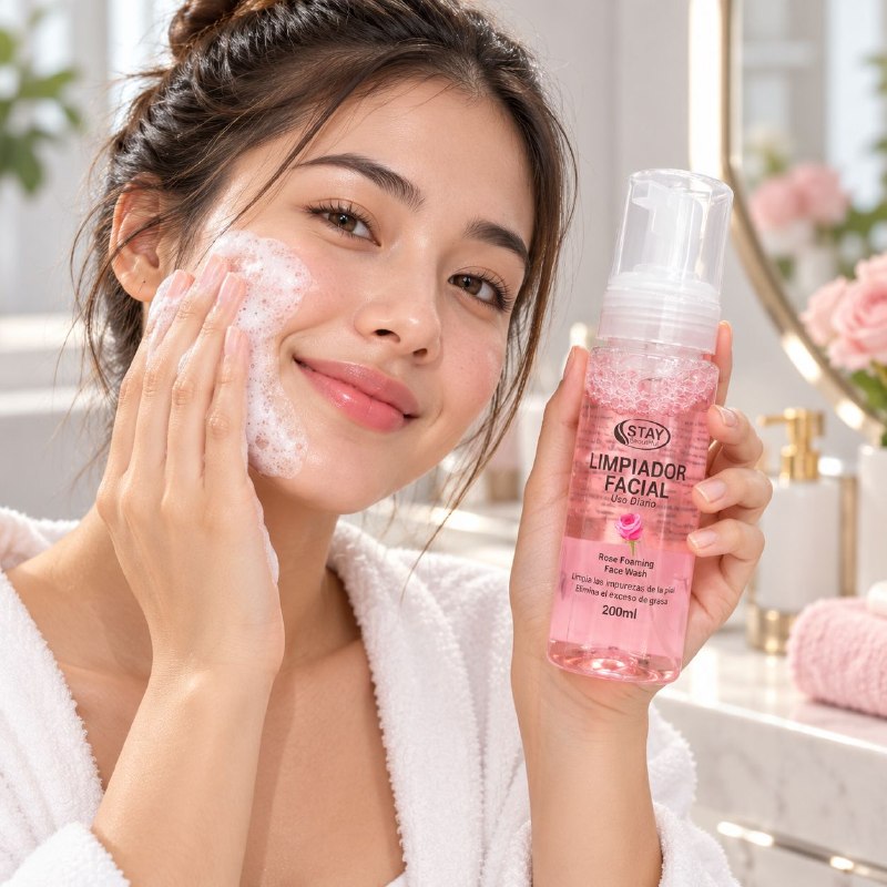 LIMPIADOR FACIAL EN SPRAY SUAVE Y FRESCO DE ROSAS STAY BEAUTIFUL 200ML