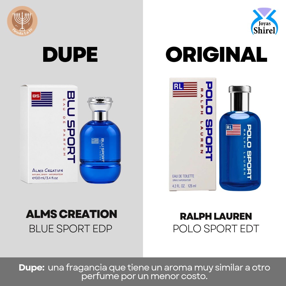 FRAGRANCE WORLD TMP BLU SPORT EDP 100ML (H)