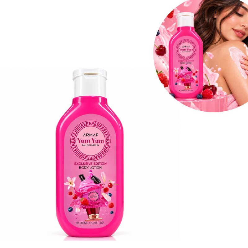 CREMA CORPORAL HIDRATANTE PERFUMADA CON AROMA ARMAF YUM YUM 200ML