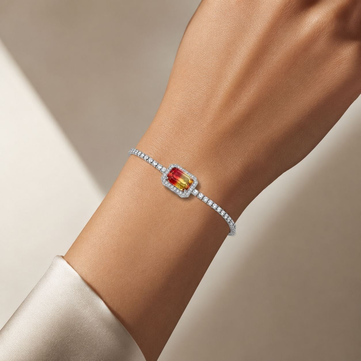 PULSERA DE ENCHAPE PARA DAMA