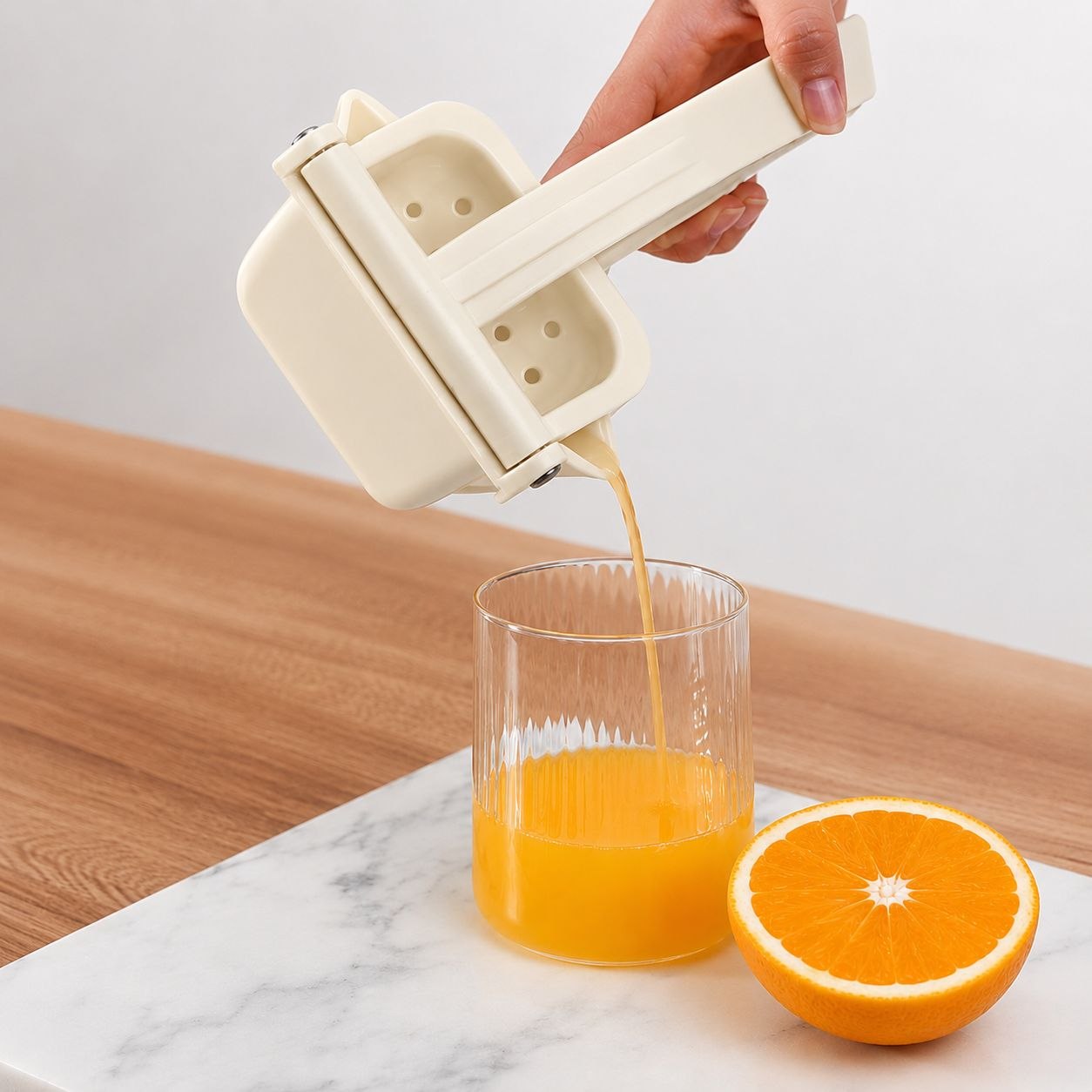 EXTRACTOR DE JUGOS RÁPIDA Y PRÁCTICA BAO SHUN HE 24CM