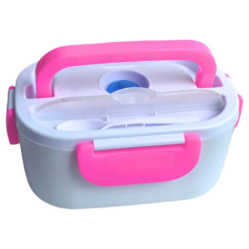 MAQUINA LONCHERA ELECTRICA CON CALENTADOR DE COMIDA PORTATIL USO PERSONAL CON CUCHARA, 3 COLORES