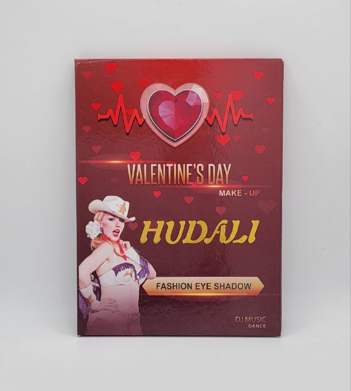 SOMBRA PARA OJOS EN PALETA VALENTINES DAY HUDALI
