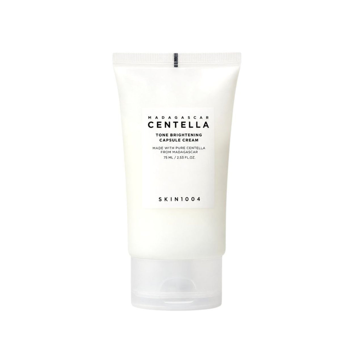 CREMA FACIAL ILUMINADORA UNIFICADORA DE TONO CON CENTELLA ASIATICA DE MADAGASCAR SKIN1004 75ML