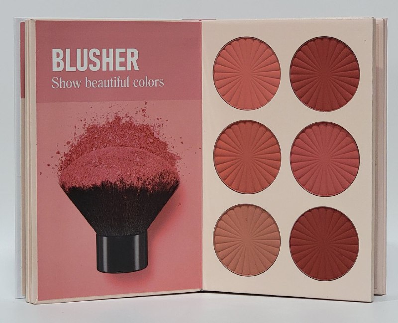 SOMBRA DE OJOS EN PALETA, LIBRO DE MAQUILLAJE SOMBRA DE OJOS, RESALTADOR, BLUSH, POLVO, CORRECTOR CEJAS MOC ALLURE COSMETICS MAKEUP 60G