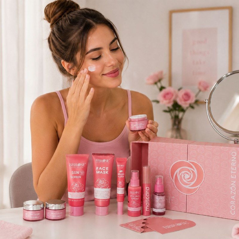 SET DE CUIDADO DE LA PIEL Y MAQUILLAJE COMPLETO BBROSE