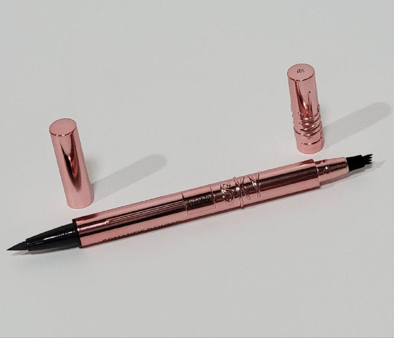 DELINEADOR DE OJOS Y CEJAS  DUPE MAYBELLINE SKY HIGH LIQUIDO IMPERMEABLE ROMANTIC RAIN 3D
