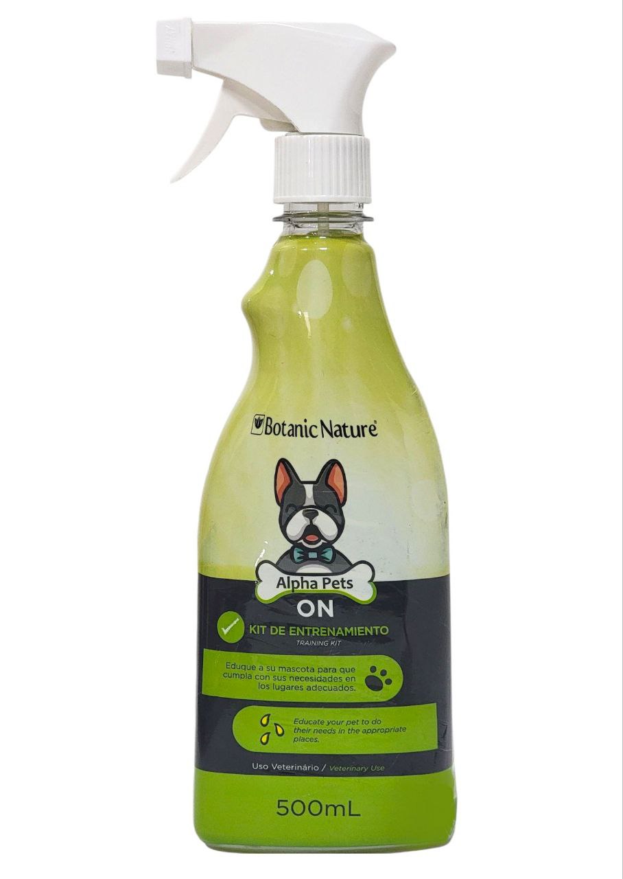 SPRAY DE ENTRENAMIENTO PARA EDUCAR PERROS BOTANIC NATURE ALPHA PETS 500ML