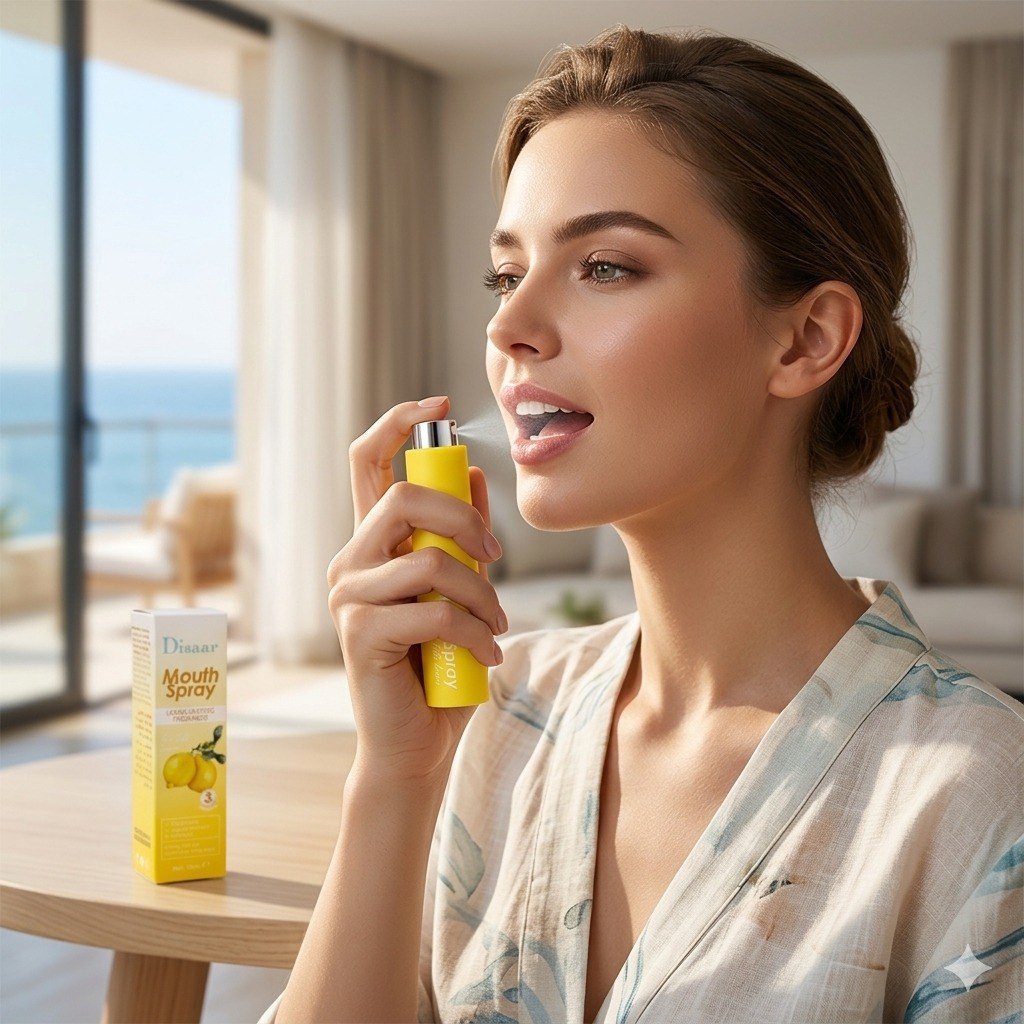 SPRAY BUCAL REFRESCANTE DE ALIENTO SABOR LIMON DISAAR 10ML