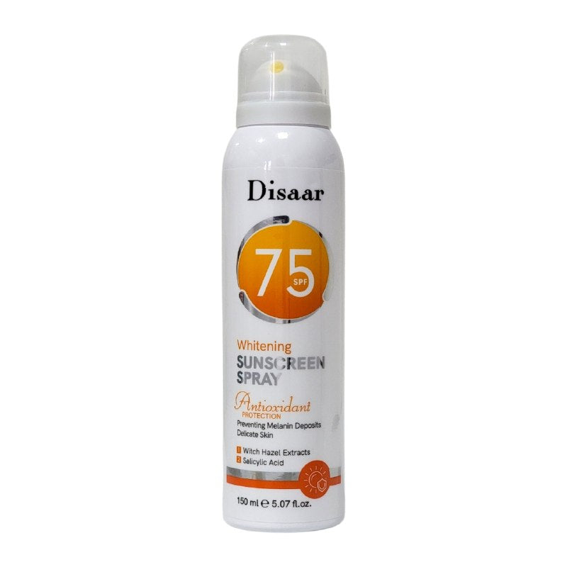 PROTECTOR SOLAR EN SPRAY CON EFECTO ACLARANTE SPF 75 DISAAR 150ML