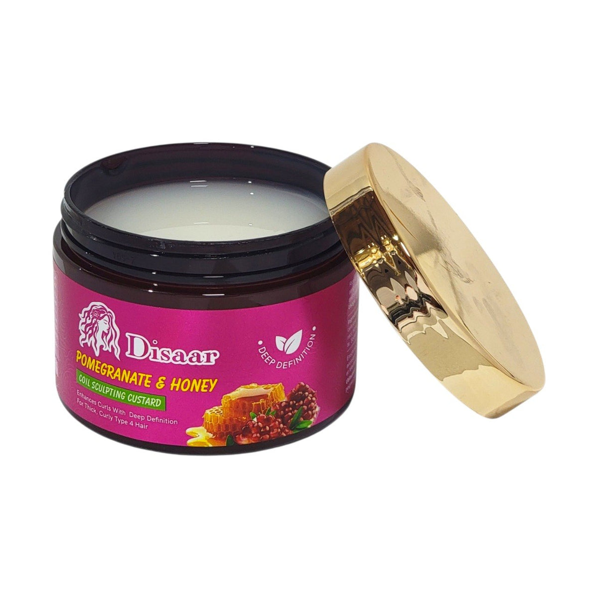 CREMA PARA PEINAR ACTIVADORA PARA RIZOS CON EXTRACTO DE GRANADA Y MIEL DISAAR 340G