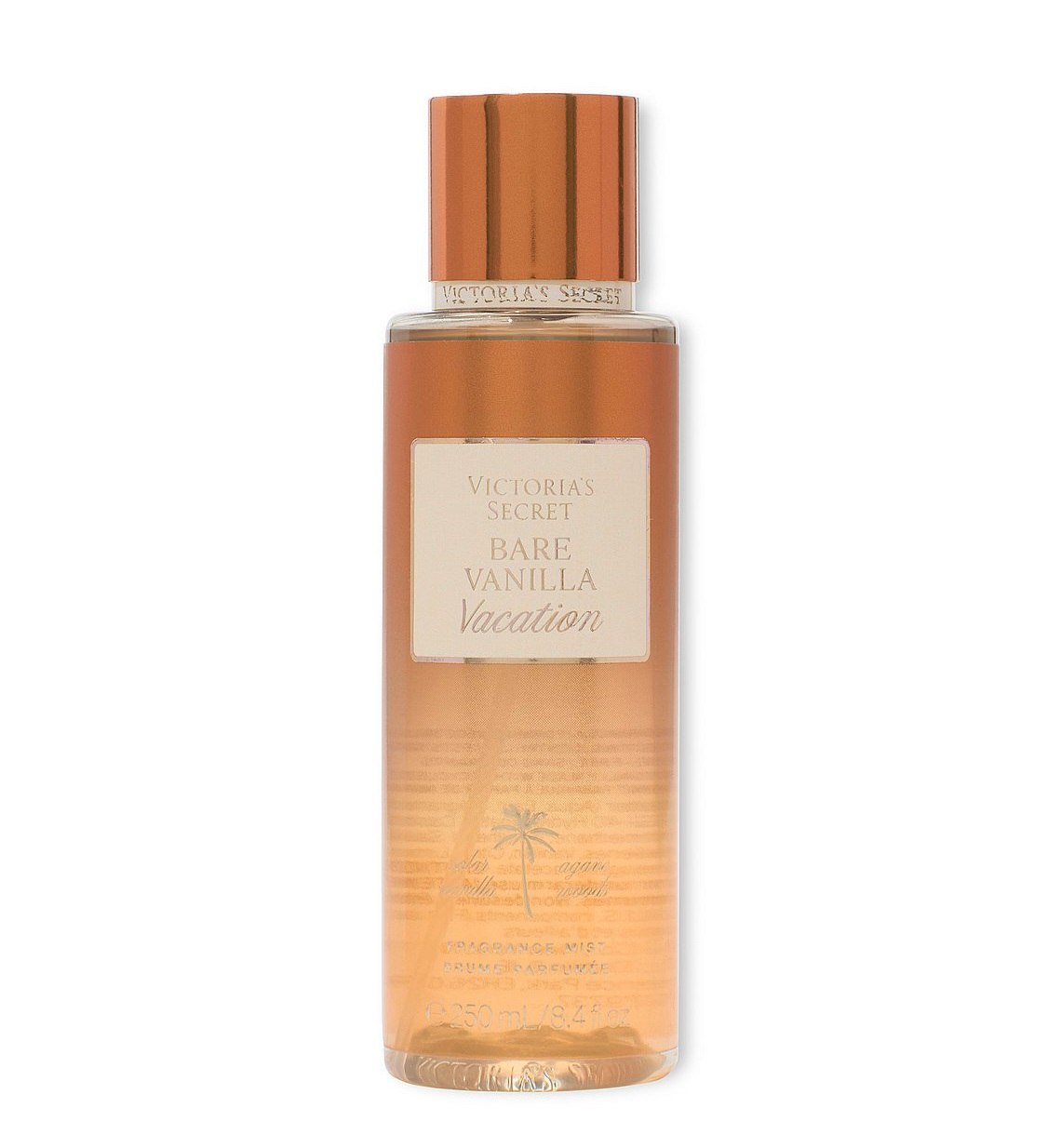 VICTORIAS SECRET SPLASH BARE VANILLA VACATION 250ML (M)