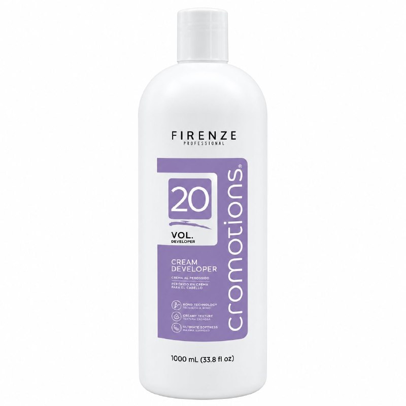 PEROXIDO EN CREMA REVELADORA DE COLORACION AL 6% VOL20 FIRENZE 1000ML