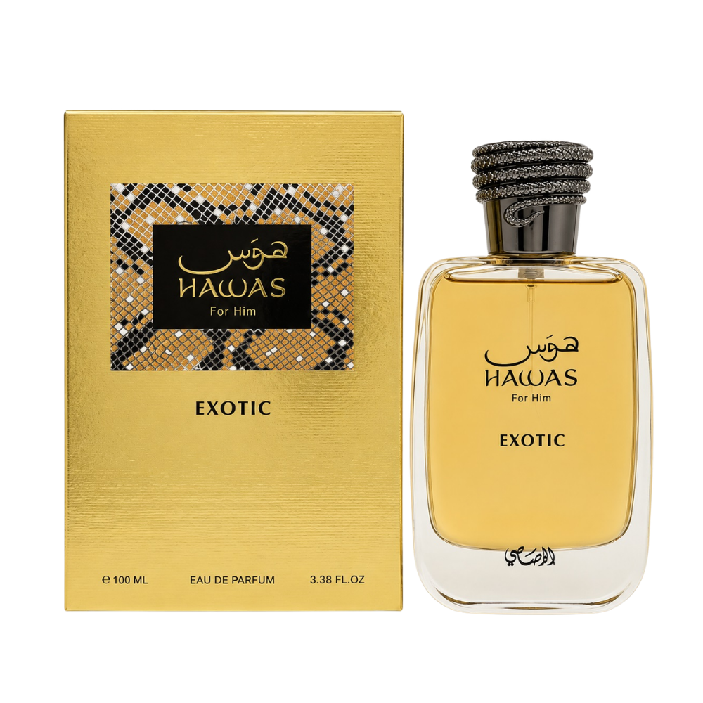 RASASI HAWAS EXOTIC EDP 100ML (H) (DUPE JEAN PAUL GAULTIER LE MALE ELIXIR ABSOLU PARFUM)