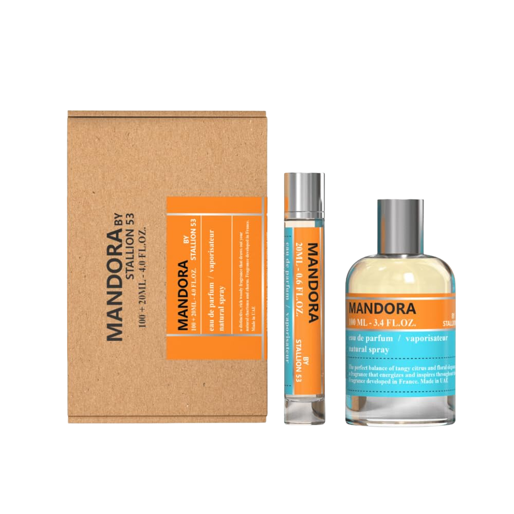 SET EMPER MANDORA BY STALLION 53 EDP 100ML EDP 20ML (H) (DUPE JEAN PAUL GAULTIER SCANDAL POUR HOMME EDT)