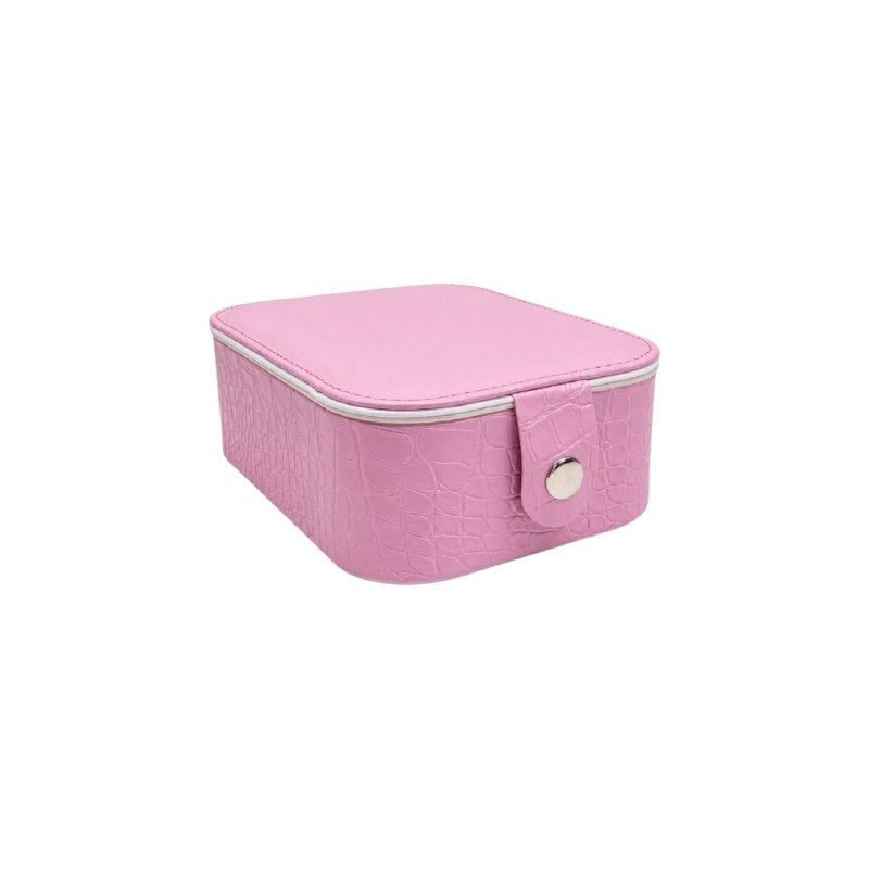 ESPEJO DE MAQUILLAJE DE MESA CON LUZ LED Y ESTUCHE ORGANIZADOR 17.1X12.2CM