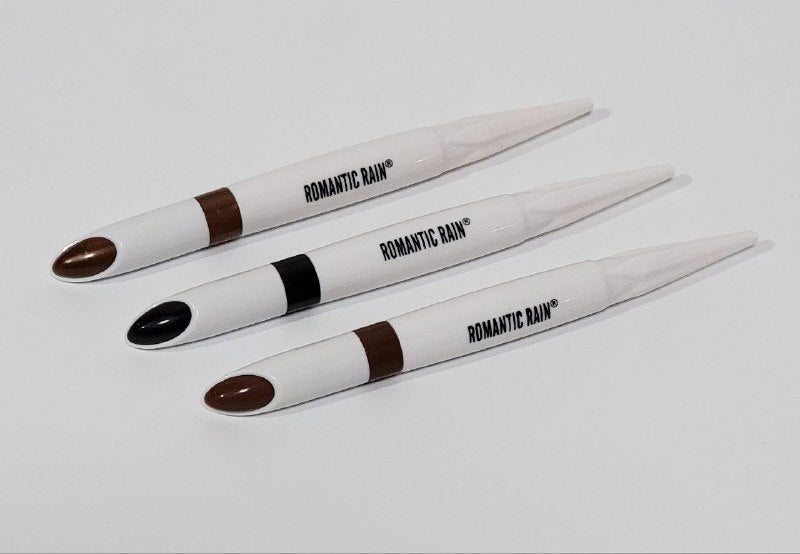 DELINEADOR DE OJOS EN LAPIZ RESISTENTE AL AGUA Y DURADERO 3 COLORES ROMANTIC RAIN PROFESSIONAL MAKEUP