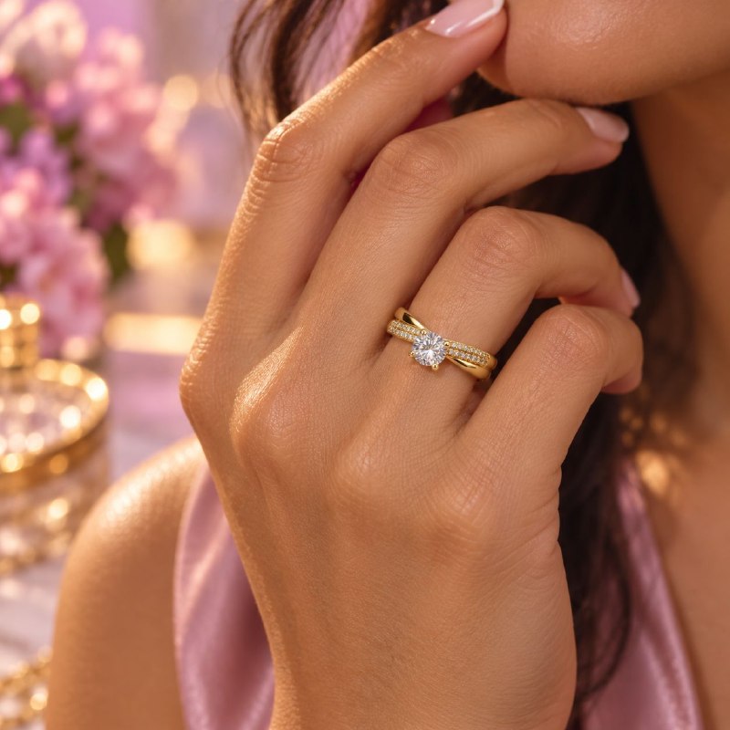 ANILLO DE ENCHAPE PARA DAMA TALLA 19