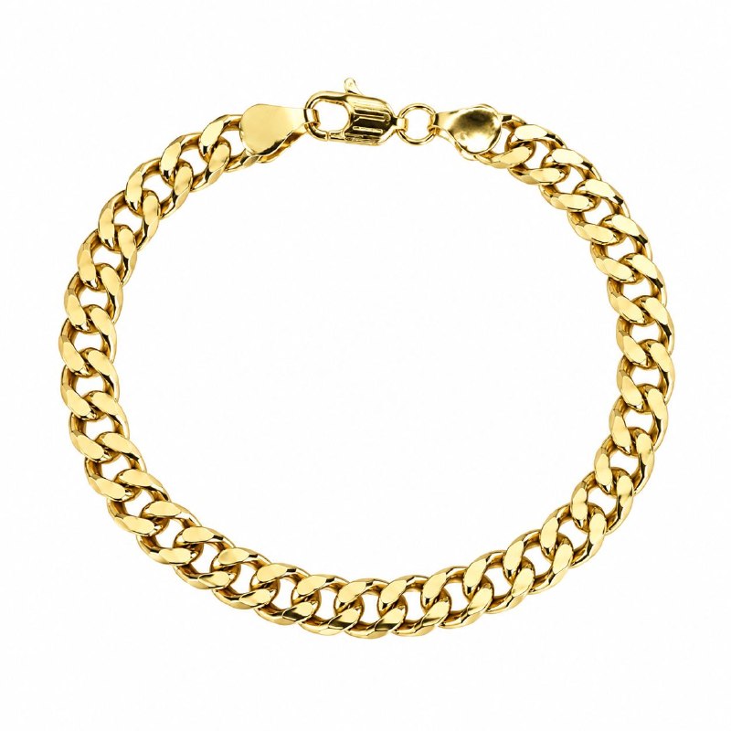 PULSERA DE ENCHAPE PARA CABALLERO 20CM