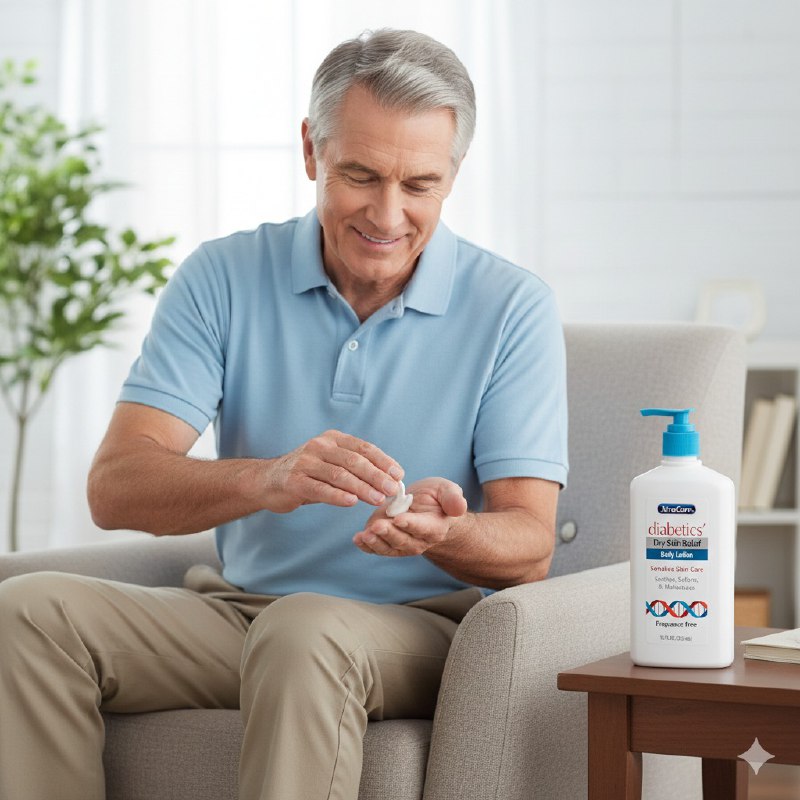 CREMA CORPORAL PARA EL ALIVIO DE LA PIEL SECA DIABETICA QUE CALMA, SUAVIZA E HIDRATA XTRACARE 355ML