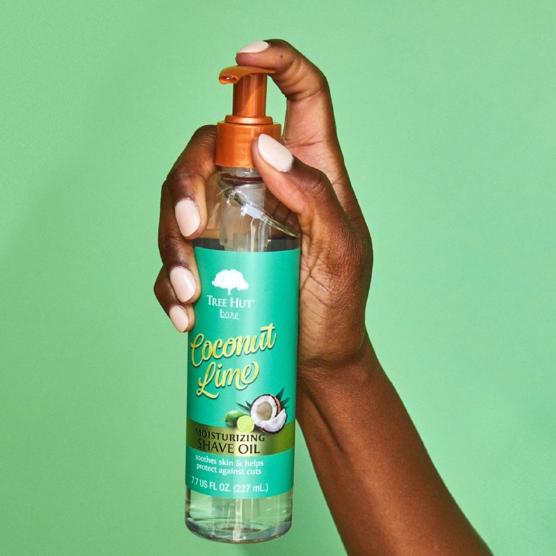 ESPUMA DE AFEITAR EN GEL ACEITE HIDRATANTE DE LIMA Y COCO TREE HUT 227ML