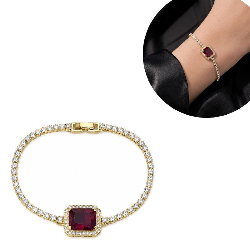PULSERA DE ENCHAPE PARA DAMA 19CM