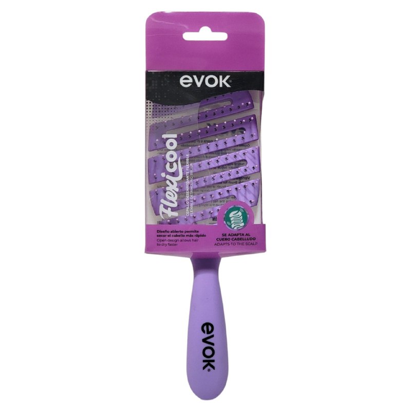 CEPILLO PEINE DESENREDANTE FLEXIBLE EVOK