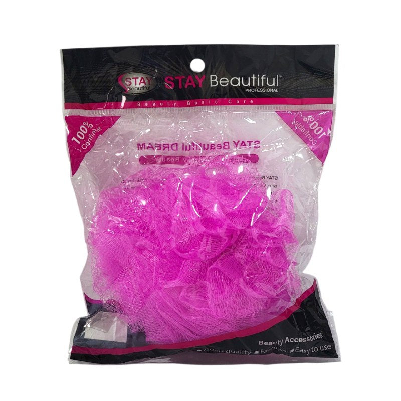 ESPONJAS PASTE PARA DUCHAR BAÑAR, EXFOLIANTES SUAVES STAY BEAUTIFUL 6 COLORES