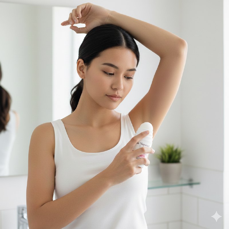 DESODORANTE PARA MUJERES ANTITRANSPIRANTE DE 48H OLOR A KARITE Y VAINILLA MISS VANESA 50ML DUPE DE VICHY
