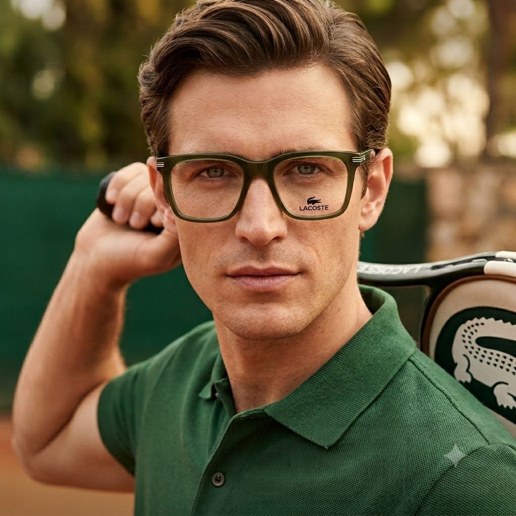 LENTES ORIGINALES PARA GRADUAR PARA CABALLERO LACOSTE