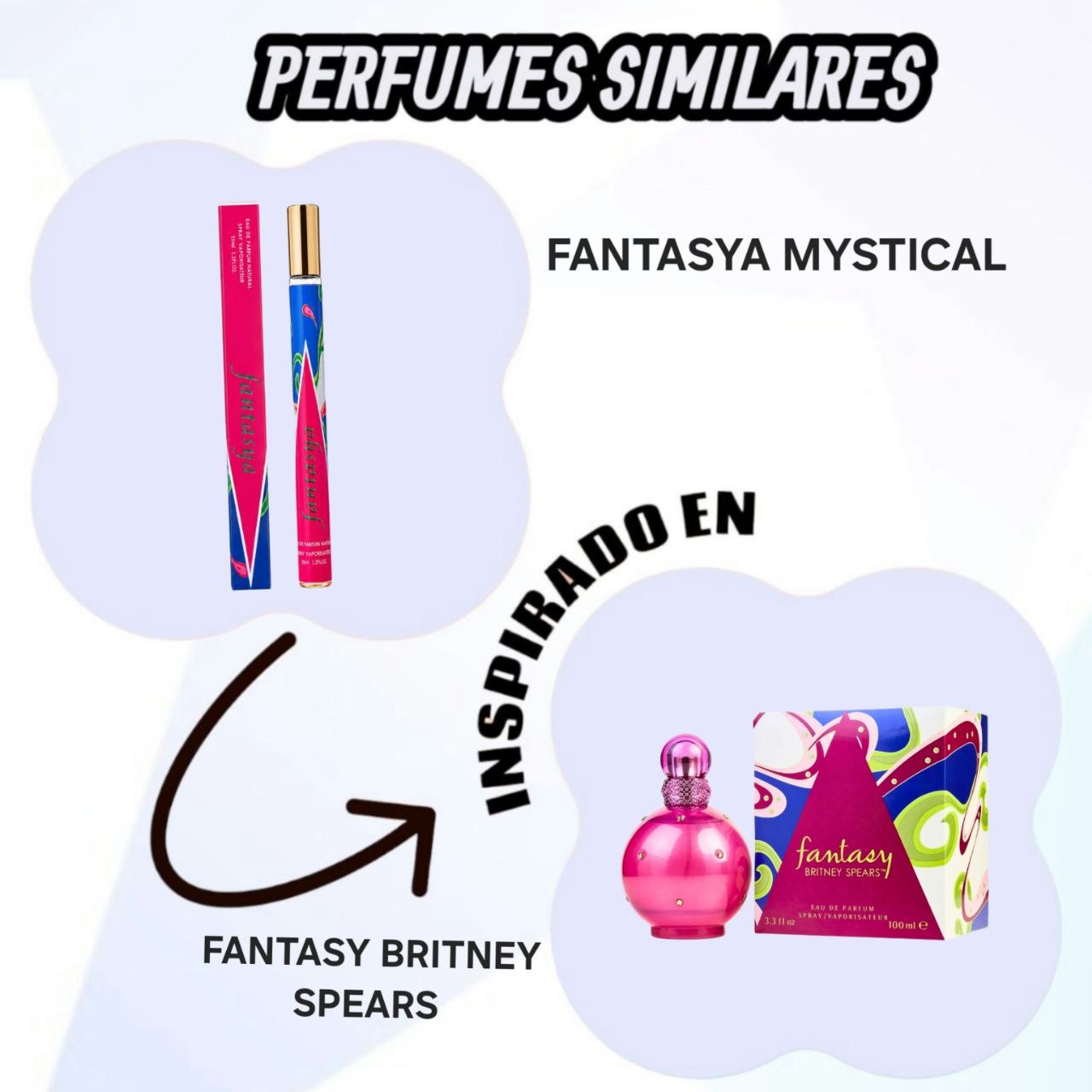 PERFUME EN TUBO PARA DAMA FANTASYA 14 EDP 35ML (M)