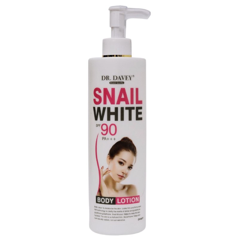 CREMA CORPORAL DE CARACOL HIDRATANTE ANTIEDAD 500ML, QUE GARANTIZA EFICACIA SUPERIOR, REDUCE LAS LINEAS FINAS Y ARRUGAS DEJANDO LA PIEL RENOVADA Y RADIANTE DR DAVEY