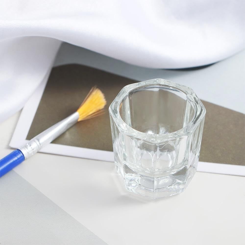 VASO DAPPEN DE VIDRIO PARA MANICURA Y ODONTOLOGIA 3X3CM