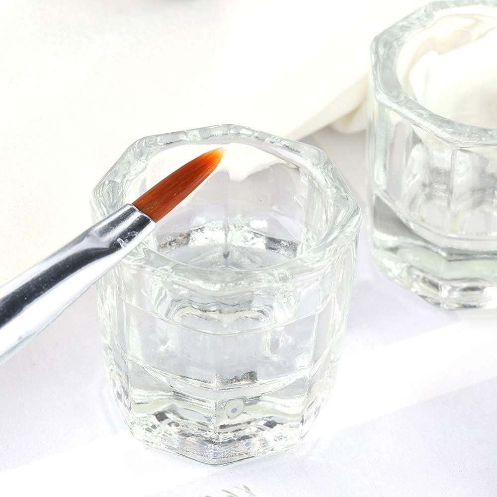 VASO DAPPEN DE VIDRIO PARA MANICURA Y ODONTOLOGIA 3X3CM