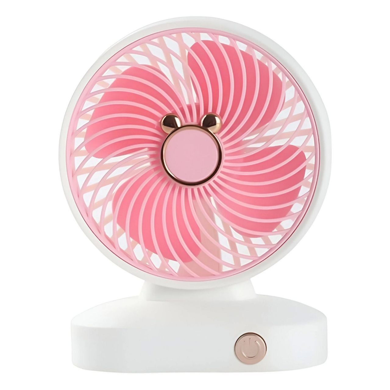 VENTILADOR MINI DE ESCRITORIO PORTATIL CON CONEXION USB 11X14X6CM