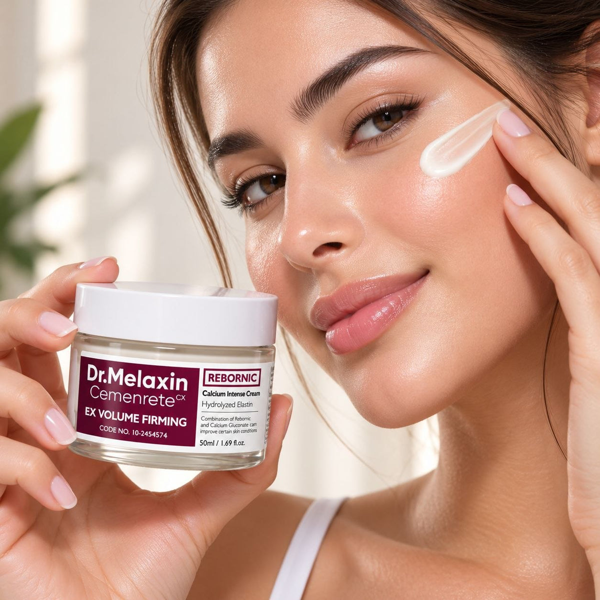 CREMA INTENSIVA DE CALCIO CREMENRETE CX REBORNIC 10,000PPM DR.MELAXIN 50ML