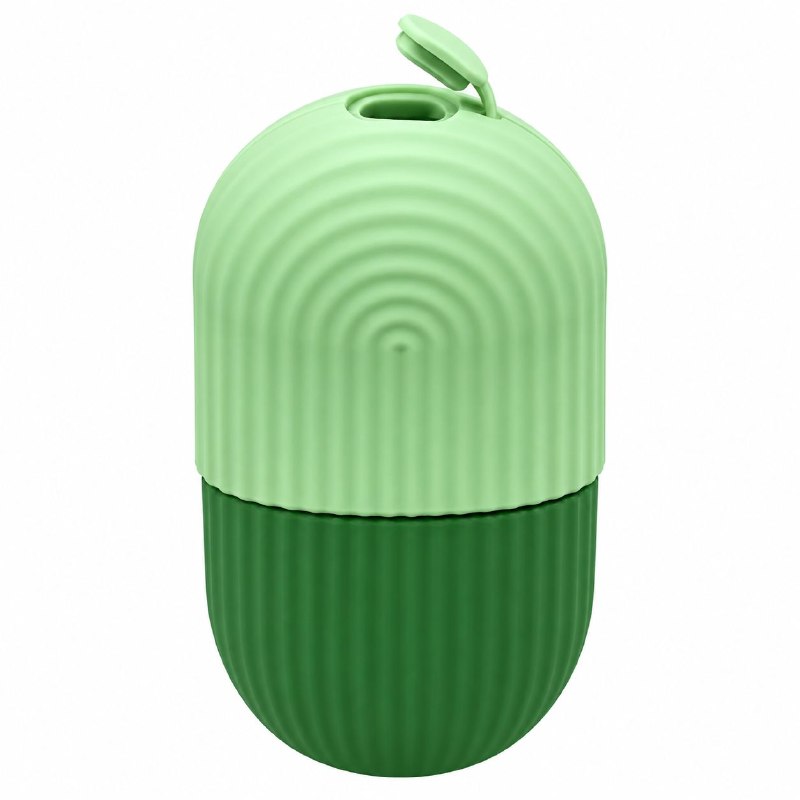 MOLDE RODILLO DE HIELO FACIAL DE SILICONA REUTILIZABLE 11CM