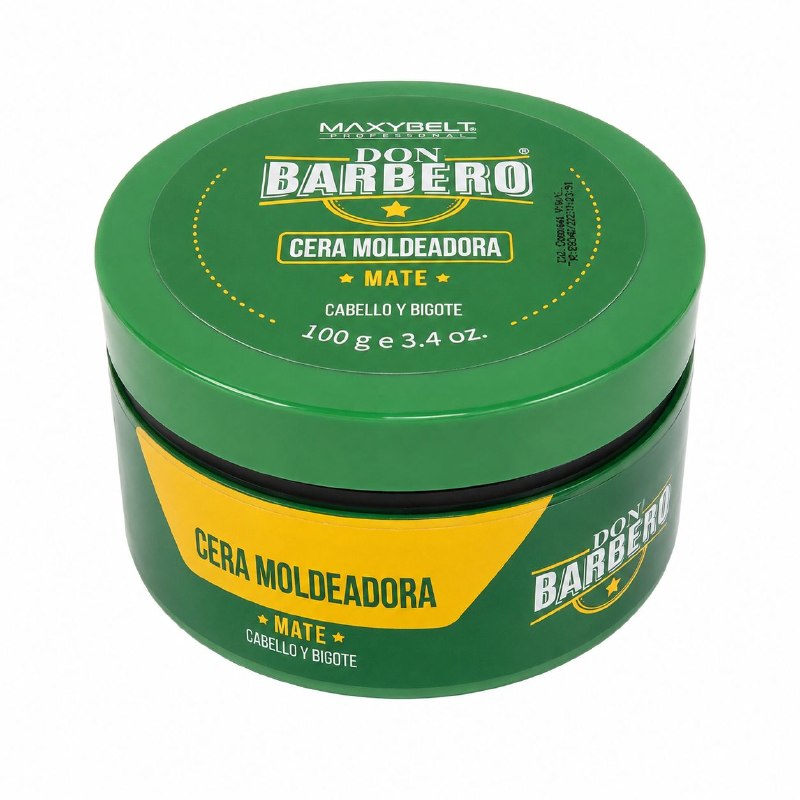 CERA MOLDEADORA MATE MAXBELT PROFESSIONAL DON BARBERO 100G 1 UND